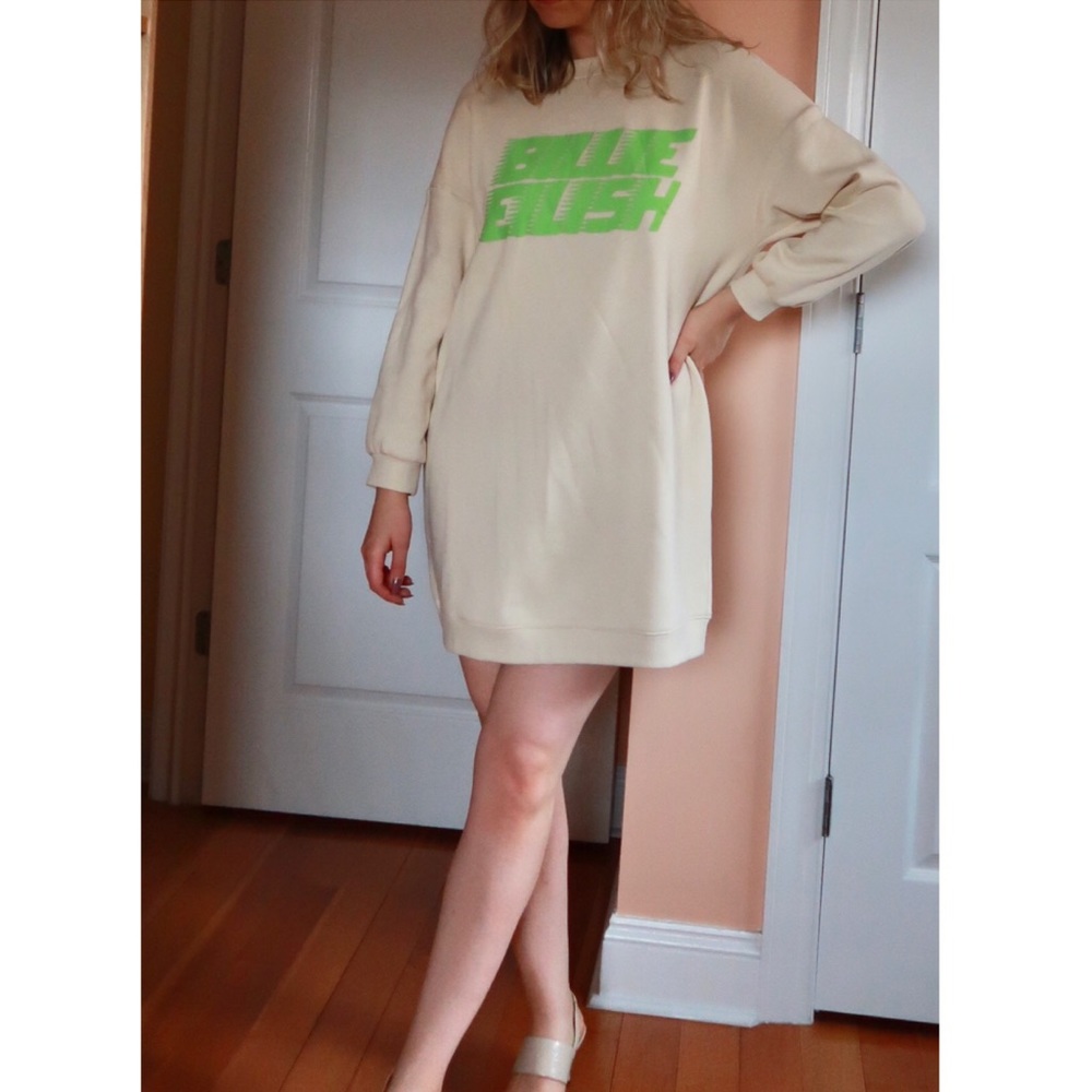 H&M Billie Eilish Fleece Dress